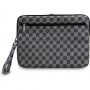 Torba DKNY Checkered Pattern and Stripe do iPada do 13"/MacBooka do 14" - szara