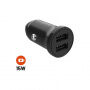Ładowarka samochodowa FIXED 15 W Smart Rapid Charge z 2 portami USB-A - czarna