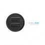 Ładowarka samochodowa FIXED 15 W Smart Rapid Charge z 2 portami USB-A - czarna