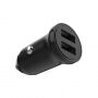 Ładowarka samochodowa FIXED 15 W 2x USB z kablem USB-A/Lightning - 1 m - MFi dla iPhone / iPada - czarny