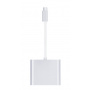 3w1 Redukcja z USB-C na HDMI + USB 3.0 + USB-C dla iPad / MacBook – srebrna