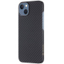 Etui Tactical Aramid z wzorem włókna węglowego i MagSafe do iPhone’a 13 - ciemnoszary