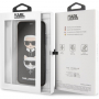 Karl Lagerfeld Karl and Choupette Book pokrowiec do iPhone XR - czarny