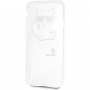 Karl Lagerfeld Fun Eaten No Rope Hard Case etui do iPhone XS Max - przezroczyste