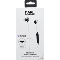 Karl Lagerfeld Bluetooth słuchawki bezprzewodowe - białe