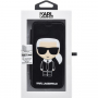 Karl Lagerfeld Ikonik Book pokrowiec do iPhone X / XS - czarny