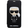 Karl Lagerfeld Ikonik Book pokrowiec do iPhone XR - czarny