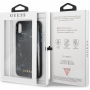 Guess Marble TPU pokrowiec do iPhone X / XS - czarne