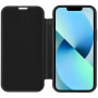 Etui silikonowe z klapką Tactical Safety Smoothie do iPhone’a 13 - czarne