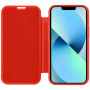Etui silikonowe z klapką Tactical Safety Smoothie do iPhone’a 13 - czerwone