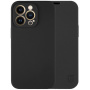 Etui silikonowe z klapką Tactical Safety Smoothie do iPhone’a 13 Pro - czarne