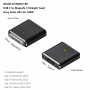 Adapter do ładowania magnetycznego PD 100W USB-C / MagSafe 3 do MacBooka - czarny
