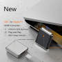 Adapter do ładowania magnetycznego PD 100W USB-C / MagSafe 3 do MacBooka - czarny