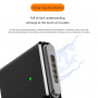 Adapter do ładowania magnetycznego PD 100W USB-C / MagSafe 3 do MacBooka - czarny