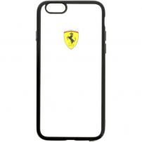 Ferrari Racing TPU pokrowiec do iPhone 5 / 5S / SE (2016) - czarny