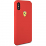 Ferrari SF pokrowiec silikonowy do iPhone X / XS - czerwony