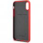 Ferrari SF pokrowiec silikonowy do iPhone X / XS - czerwony