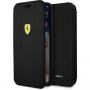 Ferrari Tyres Daphne Book pokrowiec do iPhone X / XS - czarny