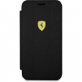 Ferrari Tyres Daphne Book pokrowiec do iPhone X / XS - czarny
