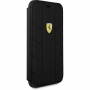 Ferrari Tyres Daphne Book pokrowiec do iPhone X / XS - czarny