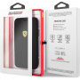 Ferrari Tyres Daphne Book pokrowiec do iPhone X / XS - czarny