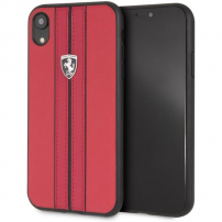 Ferrari Off Track Hard case etui do iPhone XR - czerwone