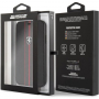 Ferrari Off Track Logo Book case pokrowiec do iPhone XR - czarny