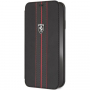 Ferrari Off Track Logo Book case pokrowiec do iPhone XS Max - czarny