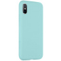 Silikonowe etui Tactical Velvet Smoothie do iPhone’a X/XS - azure