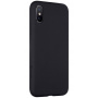 Silikonowe etui Tactical Velvet Smoothie do iPhone’a XR - czarny
