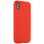 Silikonowe etui Tactical Velvet Smoothie do iPhone’a XR - chili