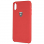 Ferrari Off Track Silicone case etui do iPhone XS Max - czerwone