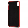 Ferrari Off Track Silicone case etui do iPhone XS Max - czerwone