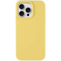 Silikonowe etui Tactical Velvet Smoothie do iPhone’a 15 Pro Max - bananowy