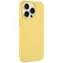 Silikonowe etui Tactical Velvet Smoothie do iPhone’a 15 Pro Max - bananowy