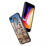 NXE etui ze szklaną częścią tylną do iPhone 7 Plus / 8 Plus - odpust