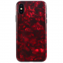 BENKS etui gwiezdne do iPhone X / XS - czerwone