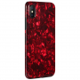 BENKS etui gwiezdne do iPhone X / XS - czerwone