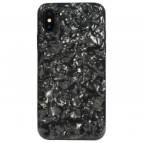 BENKS etui gwiezdne do iPhone X / XS - czarne