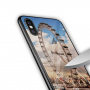 NXE etui ze szklaną częścią tylną do iPhone X - odpust