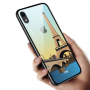 NXE etui ze szklaną częścią tylną do iPhone XR - Paryż