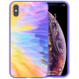 NILLKIN Ombre etui do iPhone XS Max - fioletowe