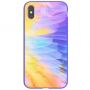 NILLKIN Ombre etui do iPhone XS Max - fioletowe