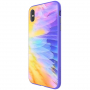 NILLKIN Ombre etui do iPhone XS Max - fioletowe
