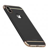MOFI luksusowe etui do iPhone XS Max - czarne