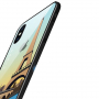 NXE etui ze szklaną częścią tylną do iPhone XS Max - Paryż