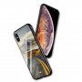 NXE etui ze szklaną częścią tylną do iPhone XS Max - droga