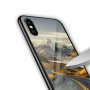 NXE etui ze szklaną częścią tylną do iPhone XS Max - droga