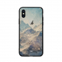 NXE etui ze szklaną częścią tylną do iPhone XS Max - góry