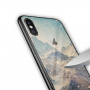 NXE etui ze szklaną częścią tylną do iPhone XS Max - góry